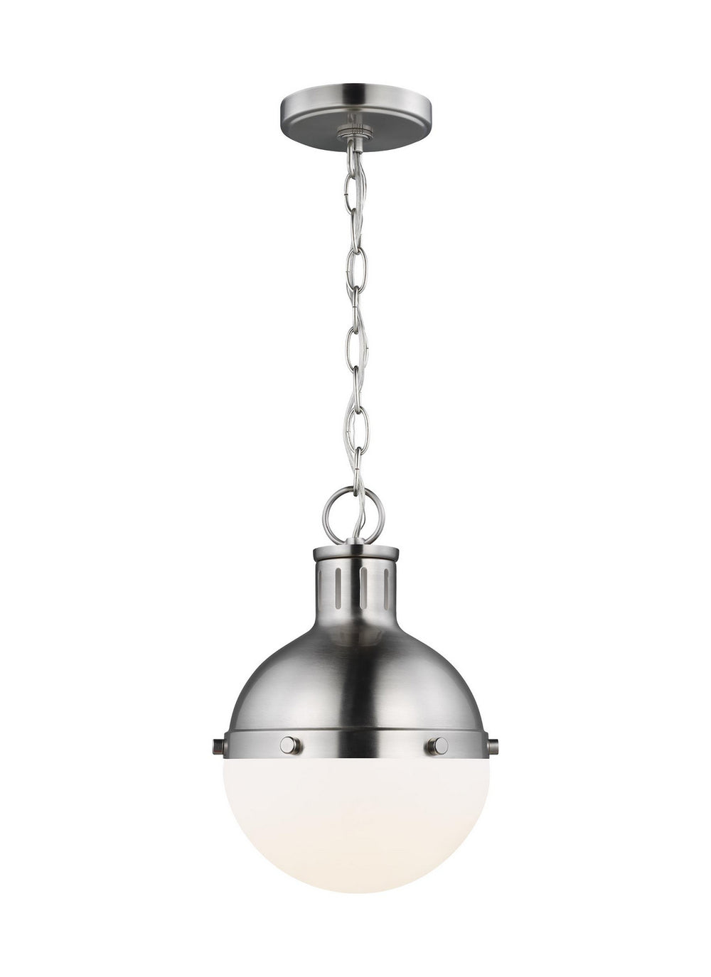 Visual Comfort Studio Canada - One Light Mini Pendant - Hanks - Brushed Nickel- Union Lighting Luminaires Decor