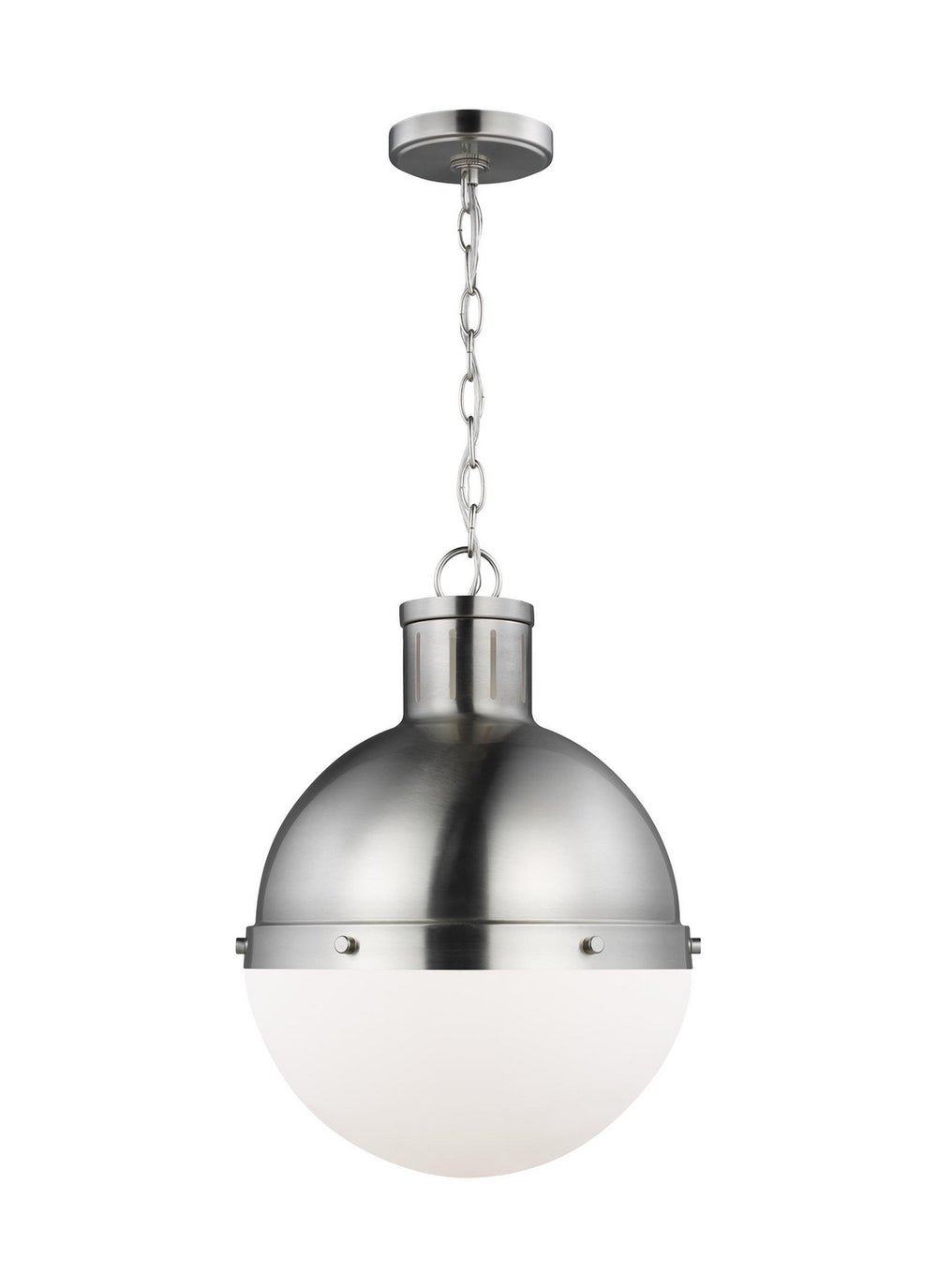 Visual Comfort Studio Canada - One Light Pendant - Hanks - Brushed Nickel- Union Lighting Luminaires Decor