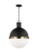 Visual Comfort Studio Canada - One Light Pendant - Hanks - Midnight Black- Union Lighting Luminaires Decor