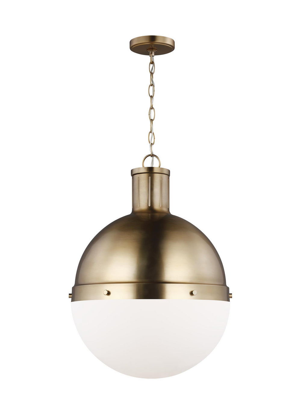 Visual Comfort Studio Canada - One Light Pendant - Hanks - Satin Brass- Union Lighting Luminaires Decor