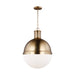 Visual Comfort Studio Canada - One Light Pendant - Hanks - Satin Brass- Union Lighting Luminaires Decor