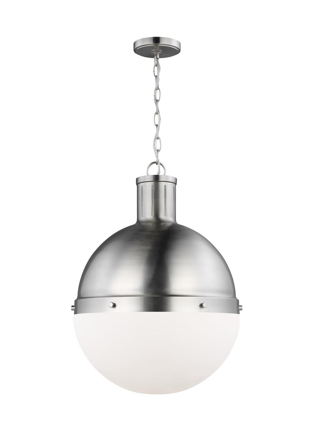 Visual Comfort Studio Canada - One Light Pendant - Hanks - Brushed Nickel- Union Lighting Luminaires Decor