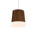 Accord Lighting - One Light Pendant - Conical - Imbuia- Union Lighting Luminaires Decor