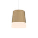 Accord Lighting - One Light Pendant - Conical - Maple- Union Lighting Luminaires Decor