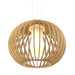 Accord Lighting - One Light Pendant - Stecche di Legno - Louro Freijo- Union Lighting Luminaires Decor