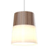 Accord Lighting - One Light Pendant - Conical - American Walnut- Union Lighting Luminaires Decor