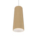 Accord Lighting - One Light Pendant - Conical - Maple- Union Lighting Luminaires Decor