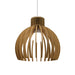 Accord Lighting - One Light Pendant - Stecche di Legno - Louro Freijo- Union Lighting Luminaires Decor