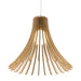 Accord Lighting - One Light Pendant - Stecche di Legno - Louro Freijo- Union Lighting Luminaires Decor