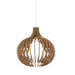 Accord Lighting - One Light Pendant - Stecche di Legno - American Walnut- Union Lighting Luminaires Decor
