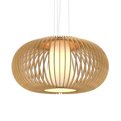 Accord Lighting - One Light Pendant - Stecche di Legno - Louro Freijo- Union Lighting Luminaires Decor