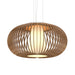 Accord Lighting - One Light Pendant - Stecche di Legno - American Walnut- Union Lighting Luminaires Decor