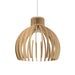 Accord Lighting - One Light Pendant - Stecche di Legno - Maple- Union Lighting Luminaires Decor