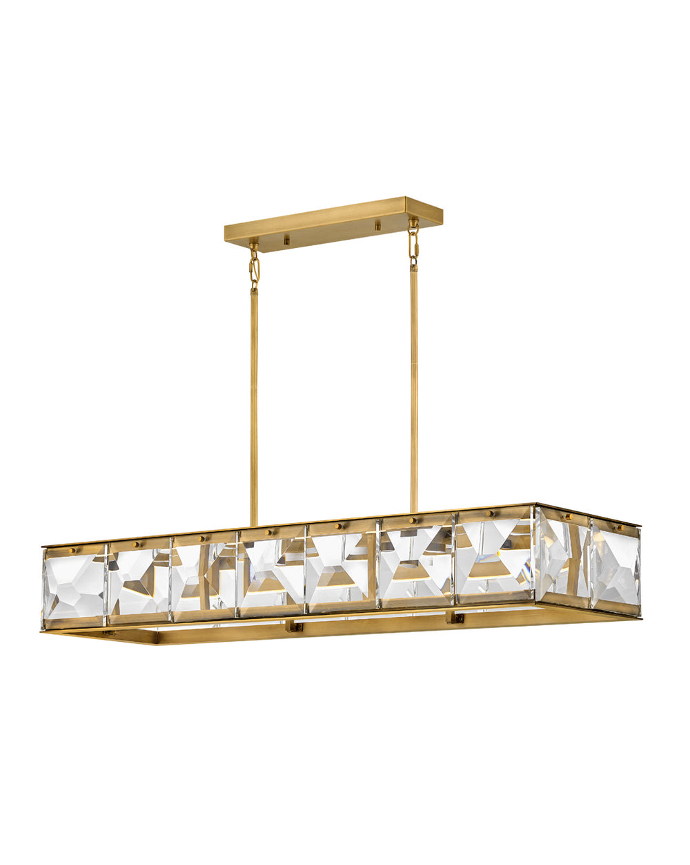 Fredrick Ramond Canada - LED Linear Pendant - Jolie - Heritage Brass- Union Lighting Luminaires Decor