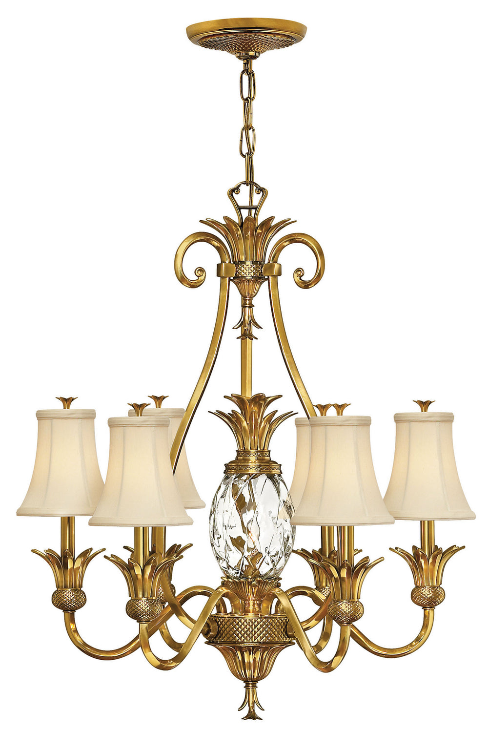 Hinkley Canada - LED Chandelier - Plantation - Burnished Brass- Union Lighting Luminaires Decor