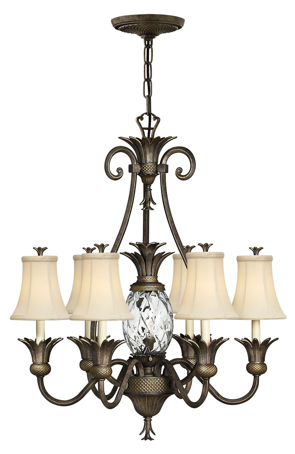Hinkley Canada - LED Chandelier - Plantation - Pearl Bronze- Union Lighting Luminaires Decor