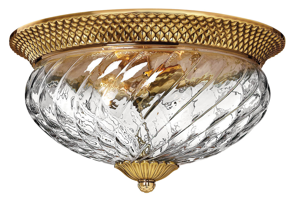 Hinkley Canada - LED Flush Mount - Plantation - Burnished Brass- Union Lighting Luminaires Decor