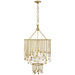 Ralph Lauren Canada - LED Chandelier - Kayla - Natural Brass- Union Lighting Luminaires Decor