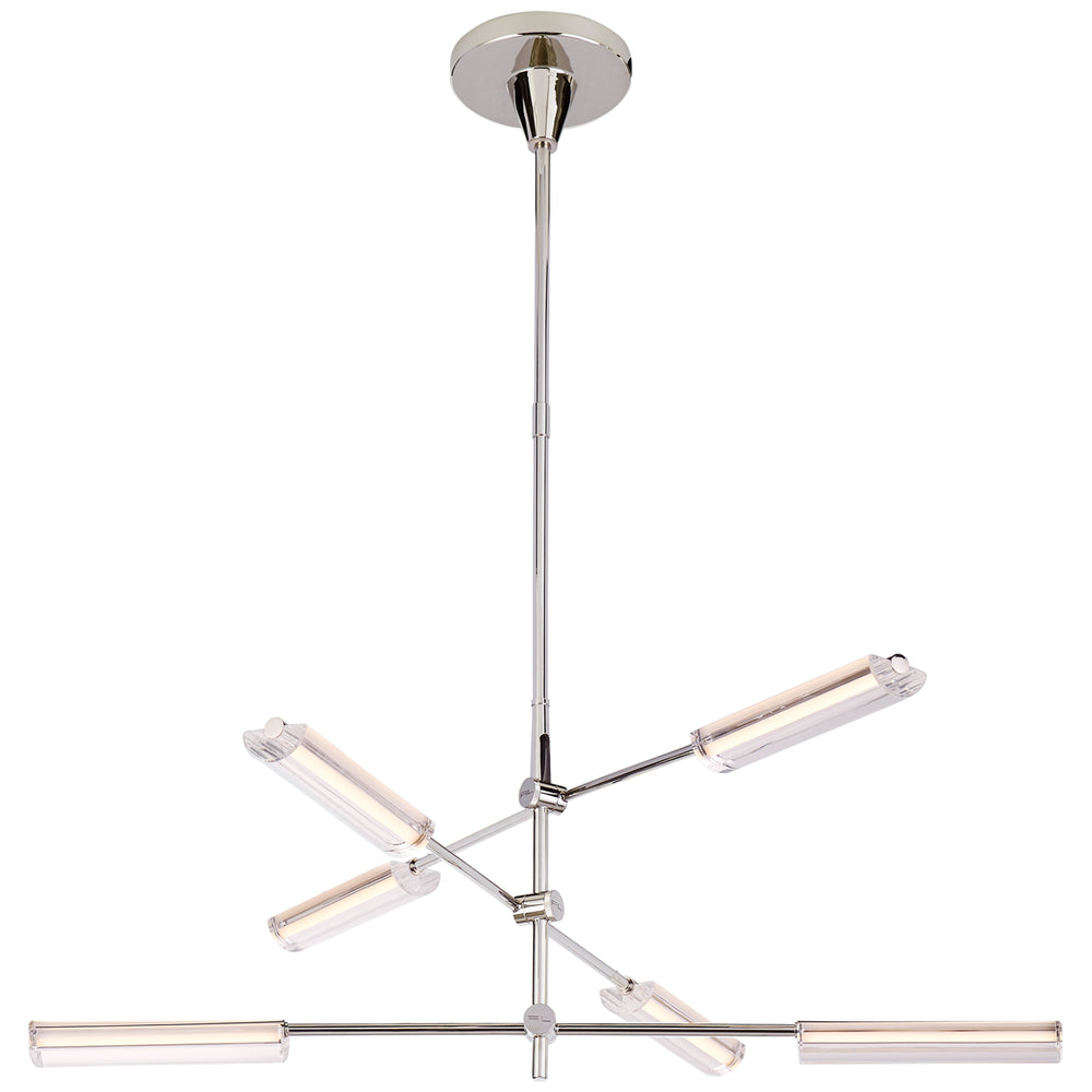Ralph Lauren Canada - LED Chandelier - Daley - Polished Nickel- Union Lighting Luminaires Decor