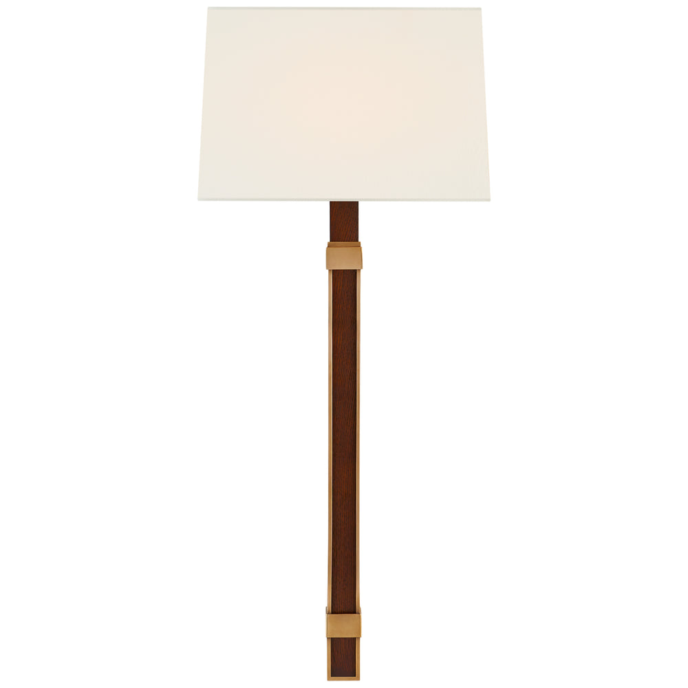 Ralph Lauren Canada - One Light Wall Sconce - Mitchell - Natural Brass and Natural Rift Oak- Union Lighting Luminaires Decor