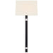 Ralph Lauren Canada - One Light Wall Sconce - Mitchell - Polished Nickel and Black Ebony- Union Lighting Luminaires Decor