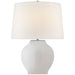 Ralph Lauren Canada - One Light Table Lamp - Ilona - White- Union Lighting Luminaires Decor