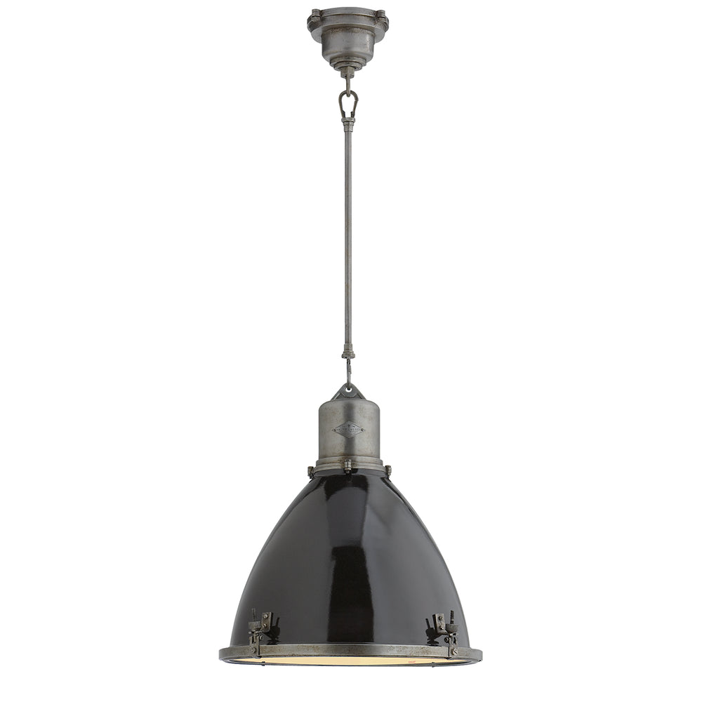 Ralph Lauren Canada - One Light Pendant - Fulton - Industrial Steel- Union Lighting Luminaires Decor