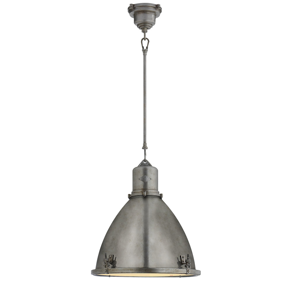 Ralph Lauren Canada - One Light Pendant - Fulton - Industrial Steel- Union Lighting Luminaires Decor