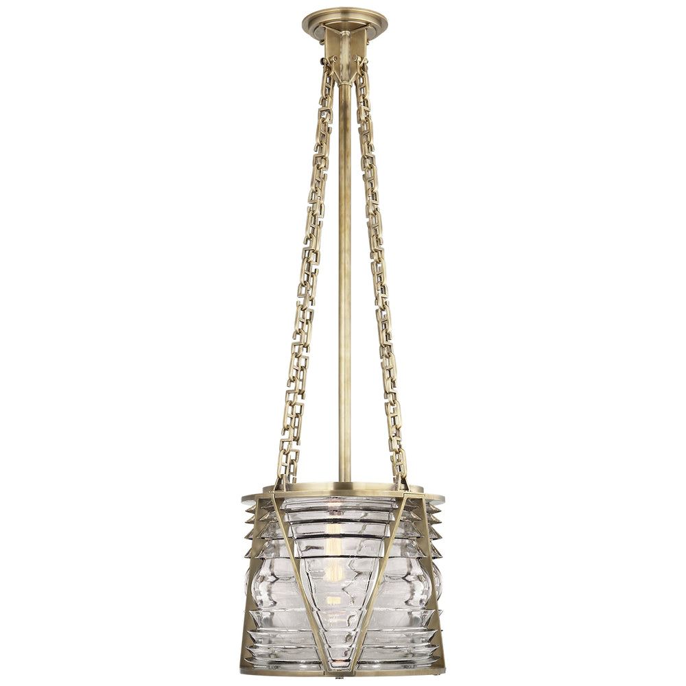 Ralph Lauren Canada - One Light Lantern - Chatham - Natural Brass- Union Lighting Luminaires Decor