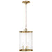 Ralph Lauren Canada - Three Light Lantern - Modern - Natural Brass- Union Lighting Luminaires Decor