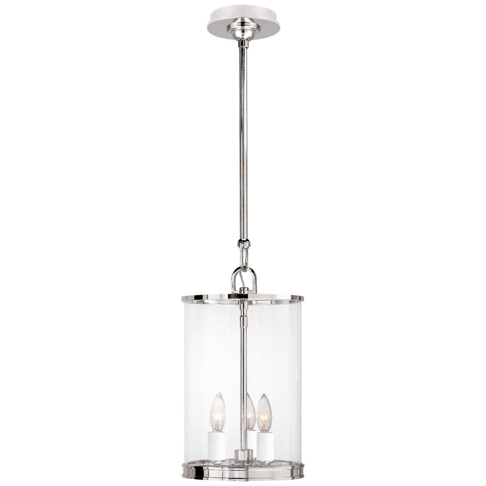 Ralph Lauren Canada - Three Light Lantern - Modern - Polished Nickel- Union Lighting Luminaires Decor