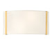 Crystorama - Two Light Wall Sconce - Fulton - Antique Gold- Union Lighting Luminaires Decor