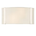 Crystorama - Two Light Wall Sconce - Fulton - Polished Nickel- Union Lighting Luminaires Decor