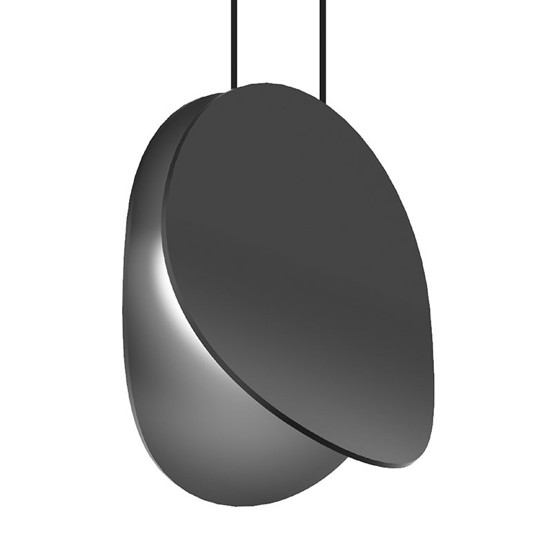 Sonneman Canada - LED Pendant - Malibu Discs - Satin Black- Union Lighting Luminaires Decor