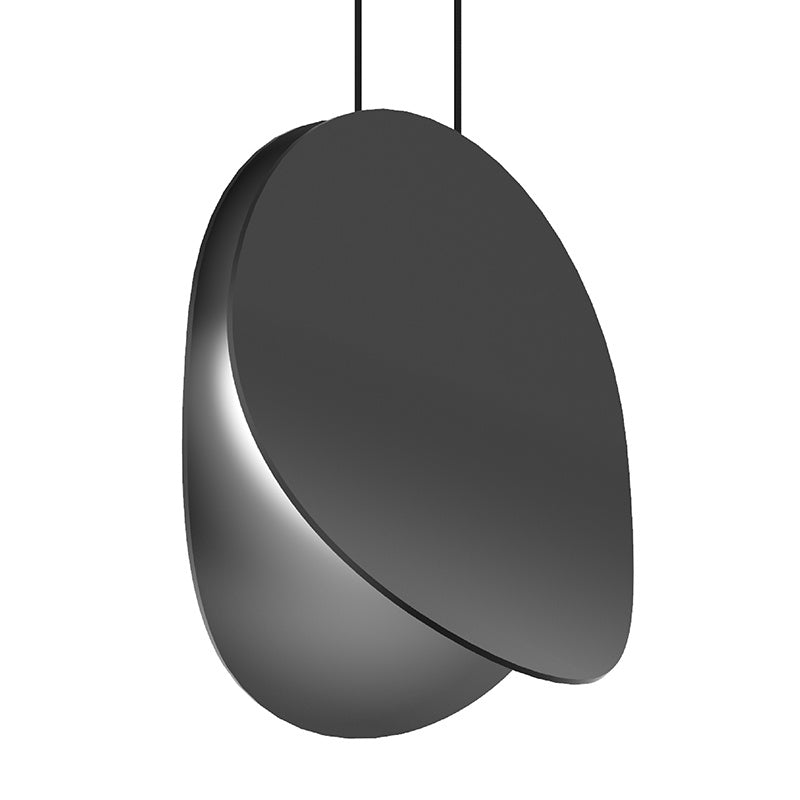 Sonneman Canada - LED Pendant - Malibu Discs - Satin Black- Union Lighting Luminaires Decor