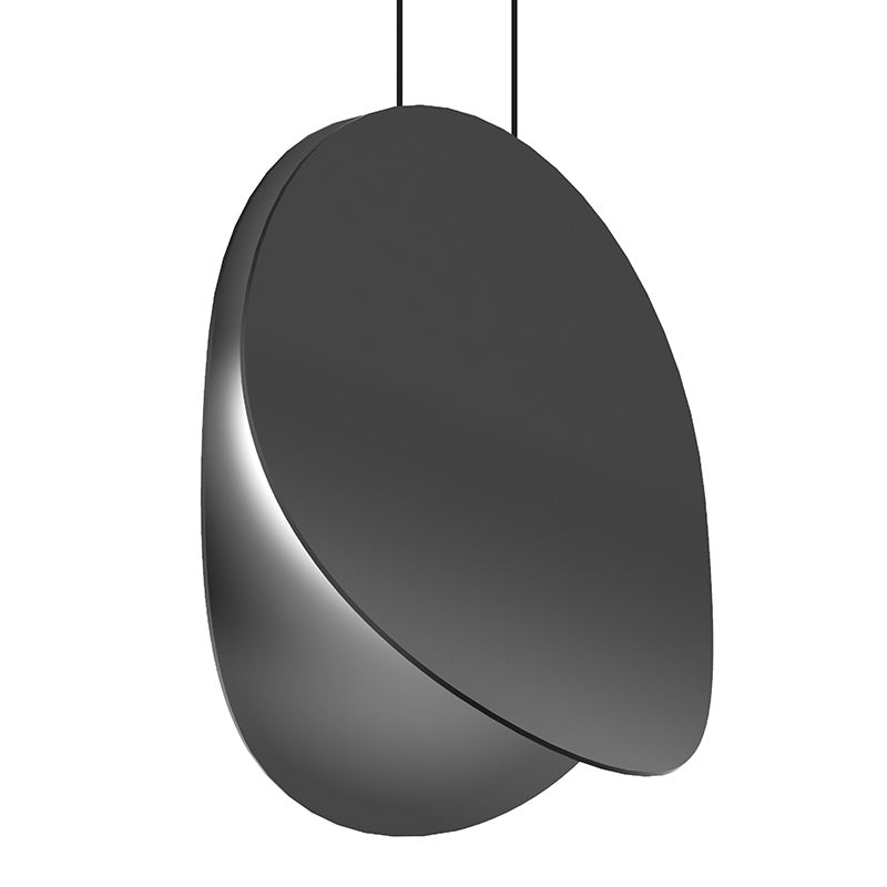 Sonneman Canada - LED Pendant - Malibu Discs - Satin Black- Union Lighting Luminaires Decor
