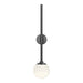 Sonneman - LED Wall Sconce - Sabon - Satin Black- Union Lighting Luminaires Decor