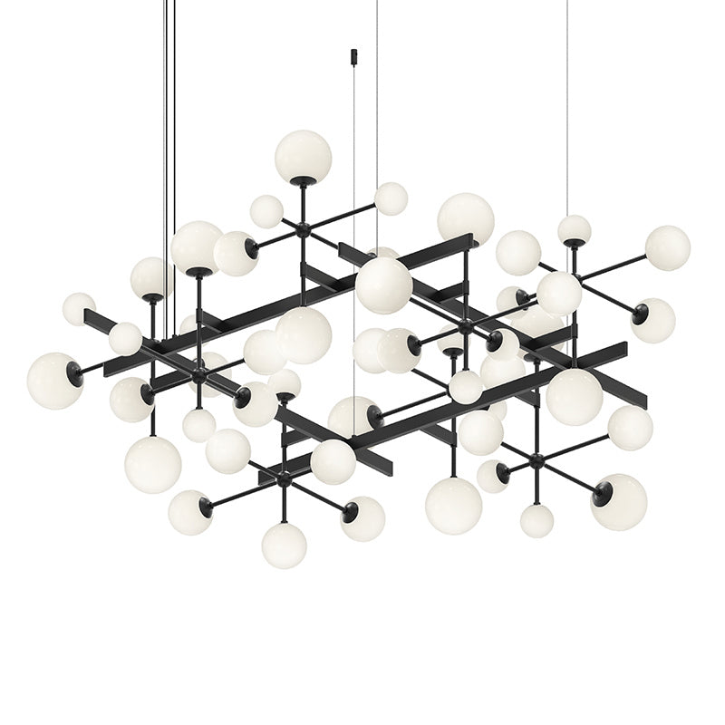 Sonneman Canada - LED Pendant - Nebula - Satin Black- Union Lighting Luminaires Decor