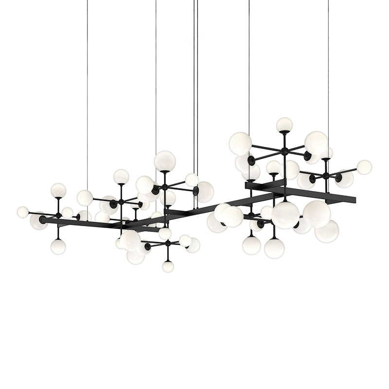 Sonneman Canada - LED Pendant - Nebula - Satin Black- Union Lighting Luminaires Decor