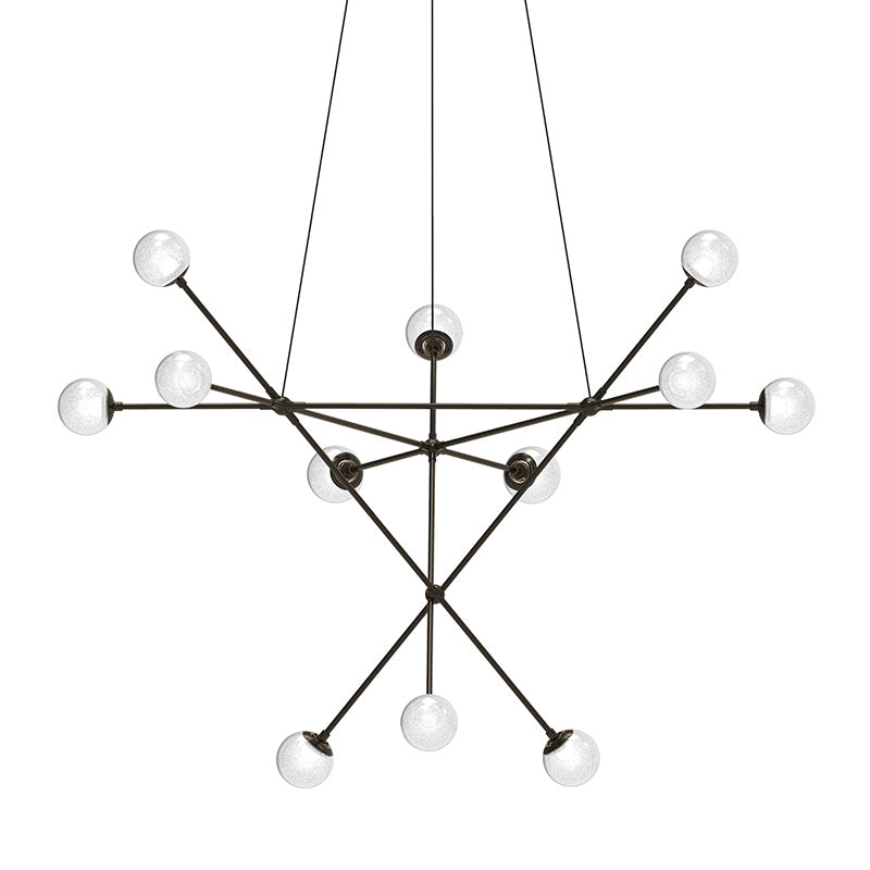 Sonneman - LED Pendant - Proton - Polished Black Nickel- Union Lighting Luminaires Decor