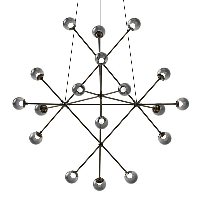 Sonneman - LED Pendant - Proton - Polished Black Nickel- Union Lighting Luminaires Decor