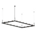 Sonneman - LED Pendant - Intervals - Satin Black- Union Lighting Luminaires Decor
