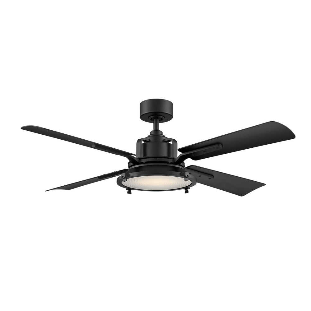 Modern Forms Fans Canada - 56"Ceiling Fan - Nautilus - Matte Black- Union Lighting Luminaires Decor