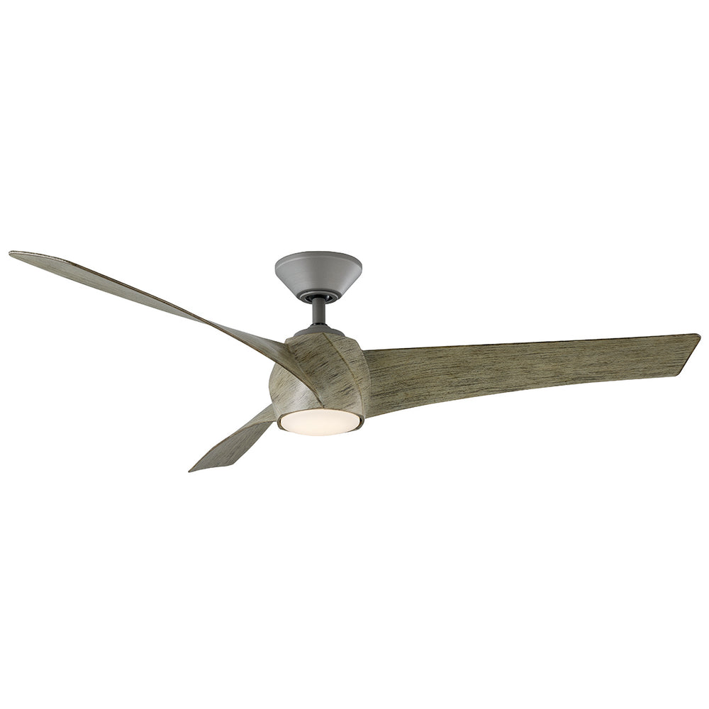 Modern Forms Fans Canada - 58"Ceiling Fan - Twirl - Graphite/Weathered Wood- Union Lighting Luminaires Decor