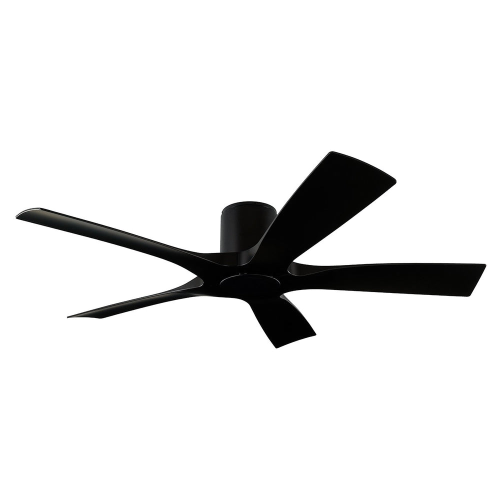 Modern Forms Fans Canada - 54" Ceiling Fan - Aviator 5 - Matte Black- Union Lighting Luminaires Decor