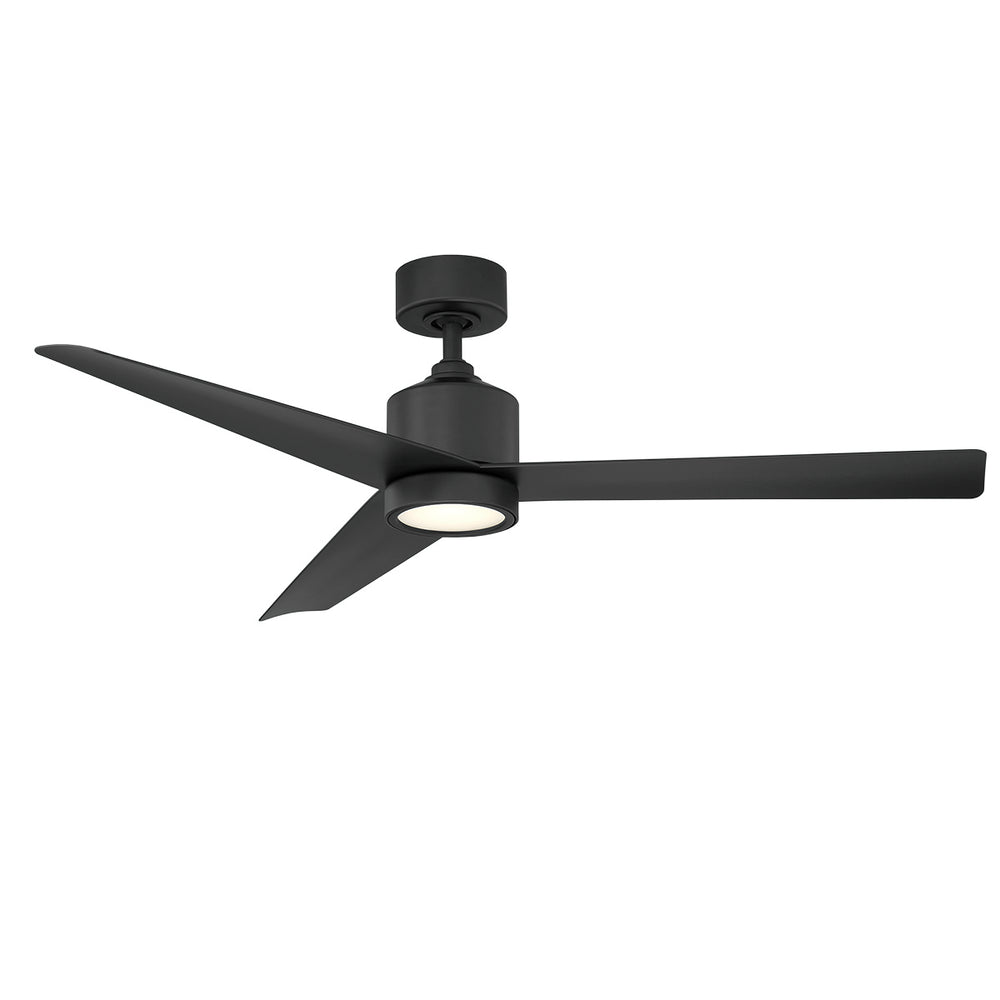 Modern Forms Fans Canada - 54"Ceiling Fan - Lotus - Matte Black- Union Lighting Luminaires Decor