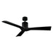 Modern Forms Fans Canada - 54"Ceiling Fan - Aviator - Matte Black- Union Lighting Luminaires Decor
