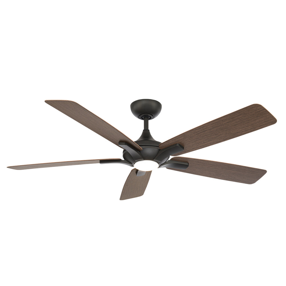 Modern Forms Fans Canada - 60" Ceiling Fan - Mykonos 5 - Bronze/Dark Walnut- Union Lighting Luminaires Decor