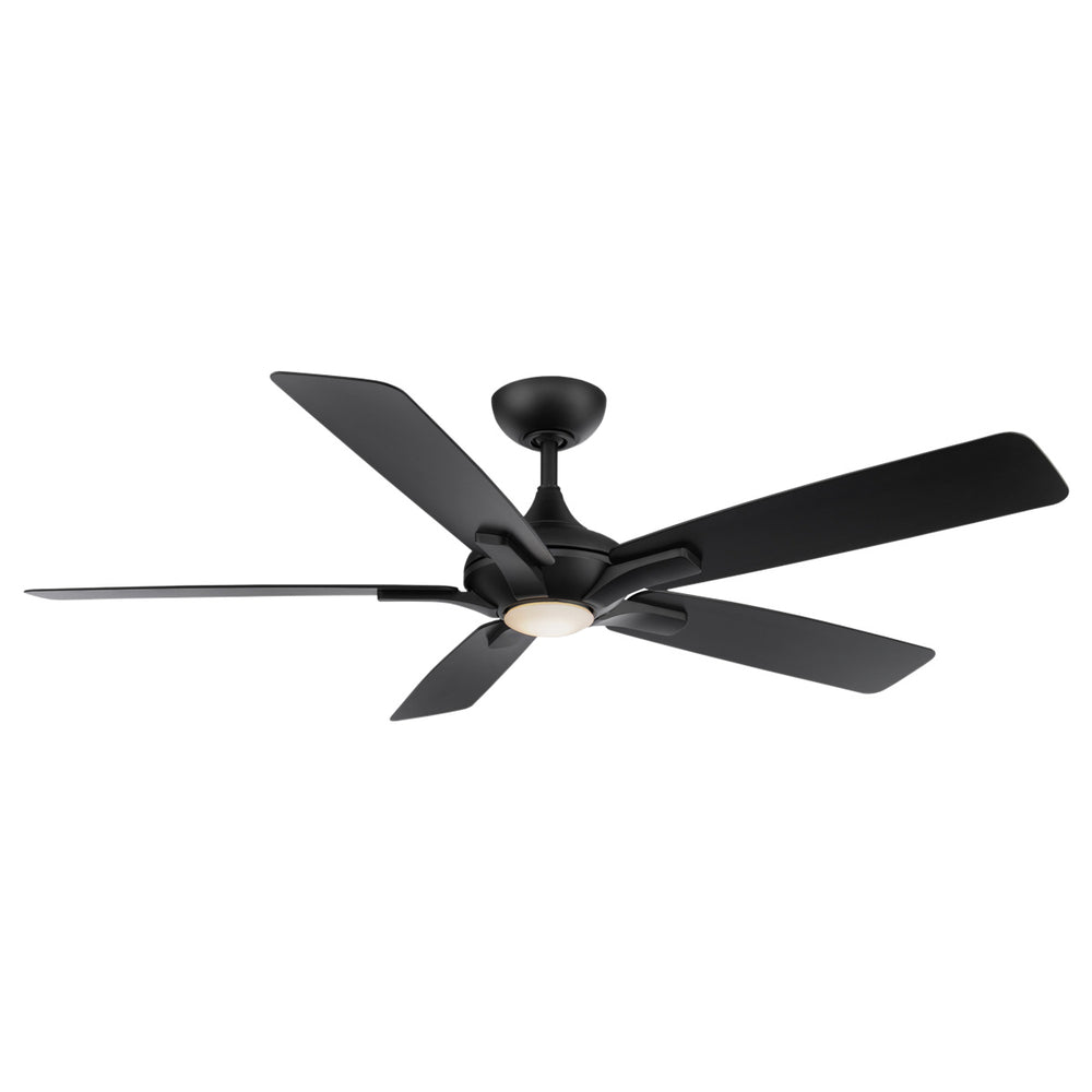 Modern Forms Fans Canada - 60" Ceiling Fan - Mykonos 5 - Matte Black- Union Lighting Luminaires Decor