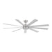 Modern Forms Fans Canada - 72" Ceiling Fan - Wynd Xl - Stainless Steel- Union Lighting Luminaires Decor